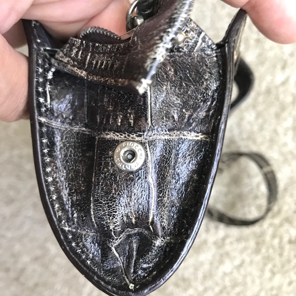 Versace Alligator Clutch - Picture 7 of 12